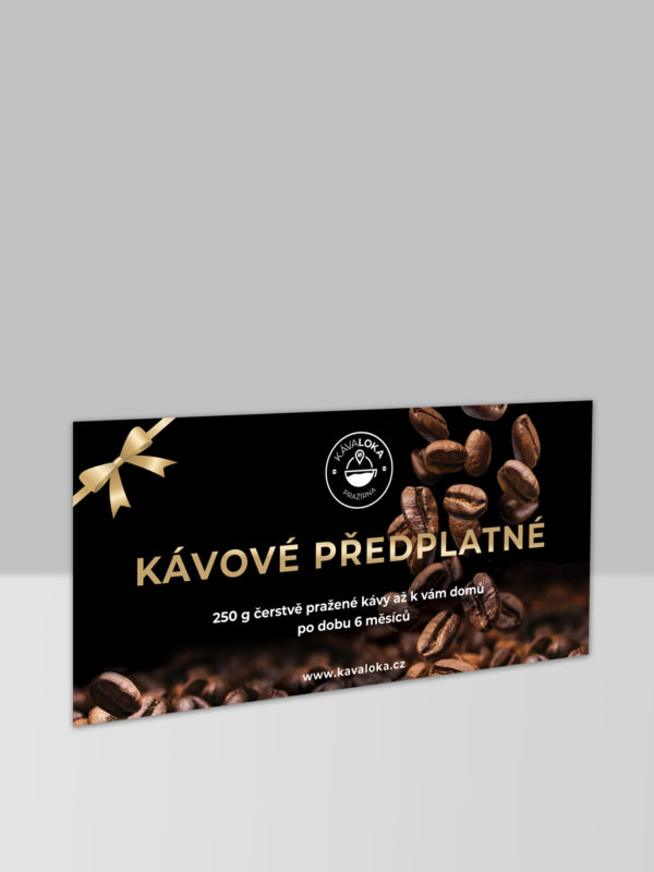 Kávové předplatné